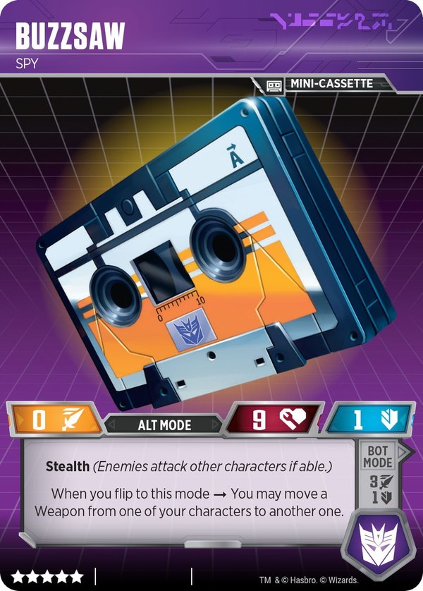 SDCC 2019   Transformers TCG Blaster Vs Soundwave Card Art Plus Retail Version And Omnibots Pack Announced  (2 of 33)